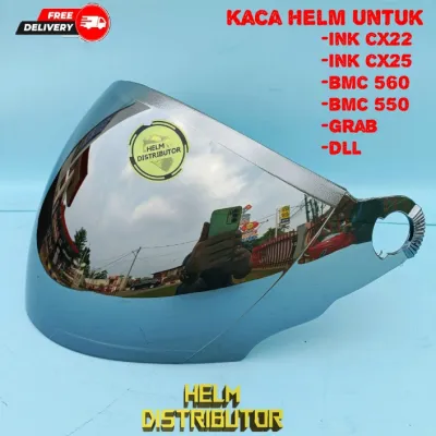 Kaca Helm INK CX22 Kaca Helm Gojek Kaca Helm Romeo Kaca Helm GIX207 Kaca Helm Mds Reflektor Kaca Helm Honda.