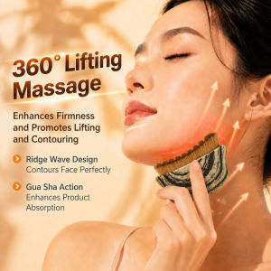 ✨ Facial Contour Lymphatic Massage Brush/Silicone/Deep Cleansing/Self Care Tool For Face Lifting & Lymphatic Drainage Home Spa Beauty Routine