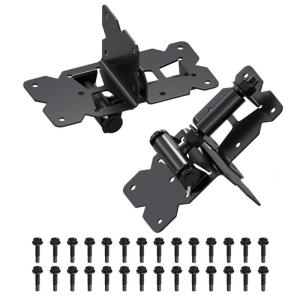 Adjustable Degree Garden Gate Fence Door Hinge Auto Closing Gate Hinge Stainless Steel Gate Closer Garden Door Accessory