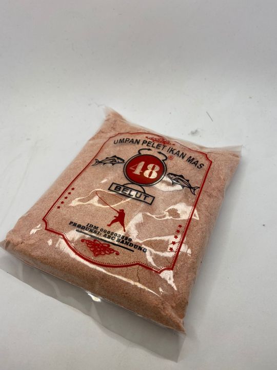 Pelet 48 Merah Pelet 48 Belut Umpan Ikan Mas Isi 1 Lazada Indonesia