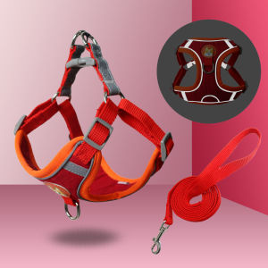 DÂY DẮT CHÓ MÈO KÈM YẾM THOẢI MÁI CHO CHÓ NHỎ VÀ VỪA