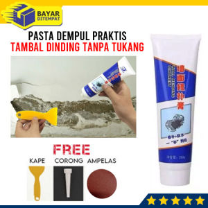 Dempul Pasta Krim Tambal Dinding Tembok Retak Wall Repair