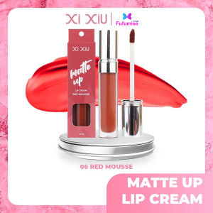XI XIU Matte Up Lip Cream 5g | Pigmented | Lip Cream Matte with Vitamin E and Jajoba Oil | Lip Cream Longlasting | BPOM