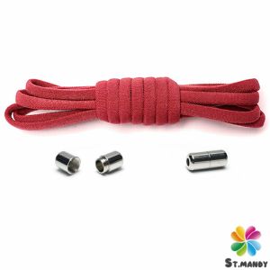 MD เชือกรองเท้า ไม่ต้องผูก สายยืดหยุ่นได้ดี  Elastic metal shoelace buckle cover