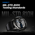 New 2024  Zeblaze Stratos 2 Ultra GPS Smart Watch Built-in Dual-band GNSS Compass Barometric Altimeter 10 ATM Voice Calling Smartwatch. 