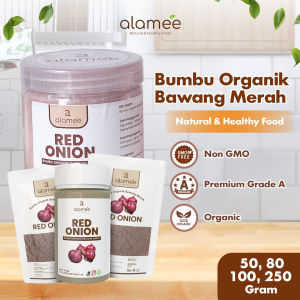 ALAMEE Bawang Merah Bubuk Red Onion Powder Bumbu Masak Dapur Organik