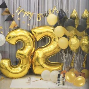 Bóng Số Đại Cao 70Cm Trang Trí Sự Kiện Az