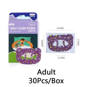 30Pcs Stiker Tape Mulut Tidur Plester Mulut Anti Dengkur Pita Segel Mulut Tidur Penahan Dengkuran Bernafas Untuk Latihan Tidur Anak /Aldult