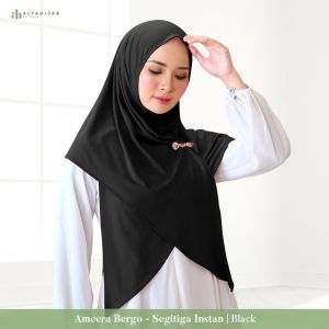 ALYAHIJAB - Ameera Bergo Nonpad Jilbab Instan Segitiga Allsize Hijab Dewasa
