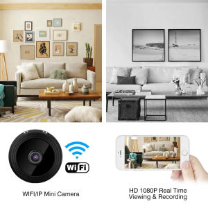 KEBETEME Mini Camera WiFi Camera 1080p HD IR Night Vision Wireless Camera Remote Monitor Camcorders Video Surveillance IP Camera