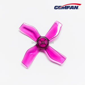 4Pairs 8pcs Gemfan 1220 1.2x2.0x4 31mm Shaft 1mm Hollow Cup Brushless Motor 4-Blade CCW/CW Propeller RC Drone Airplane Parts