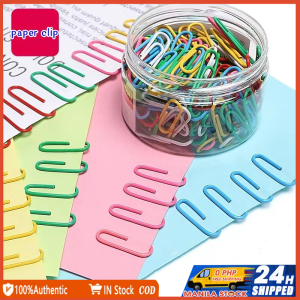 160pcs Paper clip bookmark color binding pin Colorful paper clips school supplies office supplies