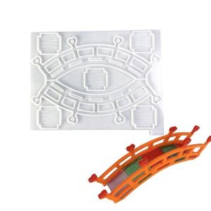 Bridge Decoration Silicone Molds with Fine Details Perfect for Creating Natural Themed Decors for Home or Office Spaces