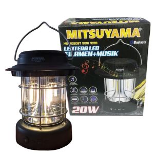 Lampu Lentera LED Filamen + Speaker Bluetooth Mitsuyama MS-4020BT Seri 1039