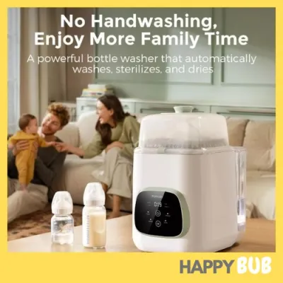 Momcozy KleanPal Pro Baby Bottle Washer Sterilizer & Dryer