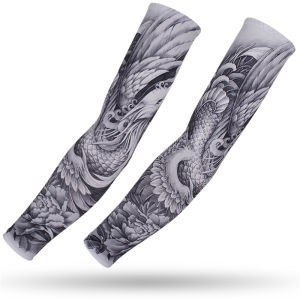 【NEW A 】Arm Protectors Cobweb Game Arm Warmers for Men Women Cycling Cuffs Sports Gaming Tattoo Sleeve Elbow Pad Arm Cover