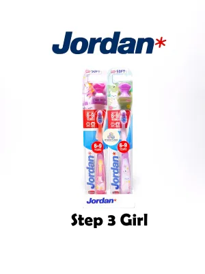 Jordan Toothbrush / Sikat Gigi Bayi / Sikat Gigi Anak-Anak | Oral Care | Step 1 | Step 2 | Step 3 | Buddy | Hello Smile | Lusty Bunny Sikat Lidah / Silicone Toothbrush Clear / Sikat Lidah Bayi