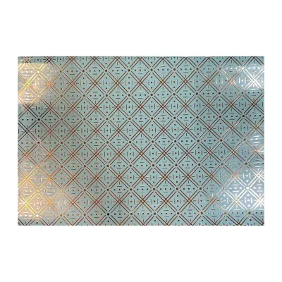 CGS Hotstamp Wrapping Paper (5pcs) (Gold Design Blue)