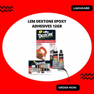 Lem Besi Dextone 5 Menit Epoxy Adhesives 12 Gram Lem Serbaguna Besi Kayu 1 Pack