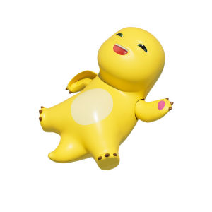 Mainan Nailong Dino Kuning Berenang Lucu/Mainan Mandi Bayi /Tanpa Batrai mainan renang edukasi mainan perempuan laki-laki