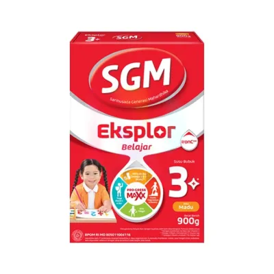 SGM EKSPLOR 3+ MADU/VANILA/COKLAT 900 GR