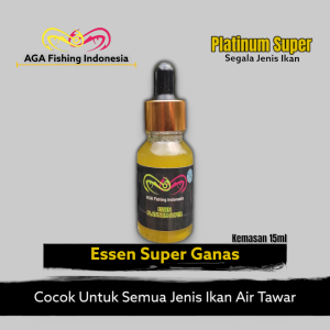 AGA Essen Oplosan Platinum Super Ganas Campuran Umpan Pancing Ikan 15ml