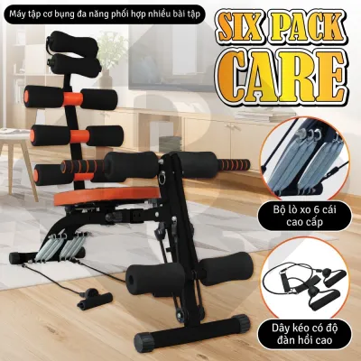 (ĐỦ LOẠI) BG - Máy tập cơ bụng đa năng NEW SIX PACK CARE KM2018 KM 2017 KM 2019 phối hợp nhiều bài tập thêm bộ bàn đạp đa năng