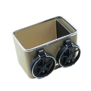 HTF Car armrest box storage box multifunctional water cup holder car