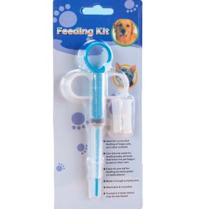 Pet Wonderland Dog Cat Medicine Feeder Tool Puppy Feeding Kit Medicine Dispenser Leak-proof Medicine Feeder PP Pills Capsule Table