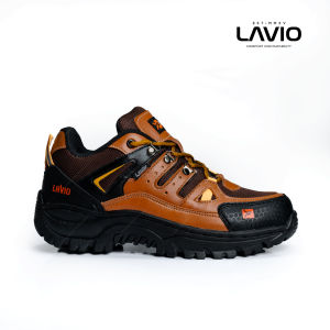 Lavio Sepatu Casual Sneakers Safety Ujung Besi Sport Pria Branded Keren Santai Hangout Lavio Genesis