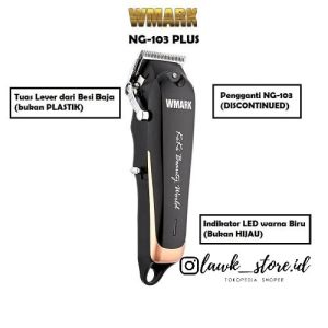 Wmark 103 plus hair clipper profesional wmark WMARK ng 103 PLUS