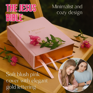 The Jesus Bible Pink Sacred Book for Women Mothers Wives Singles Friend