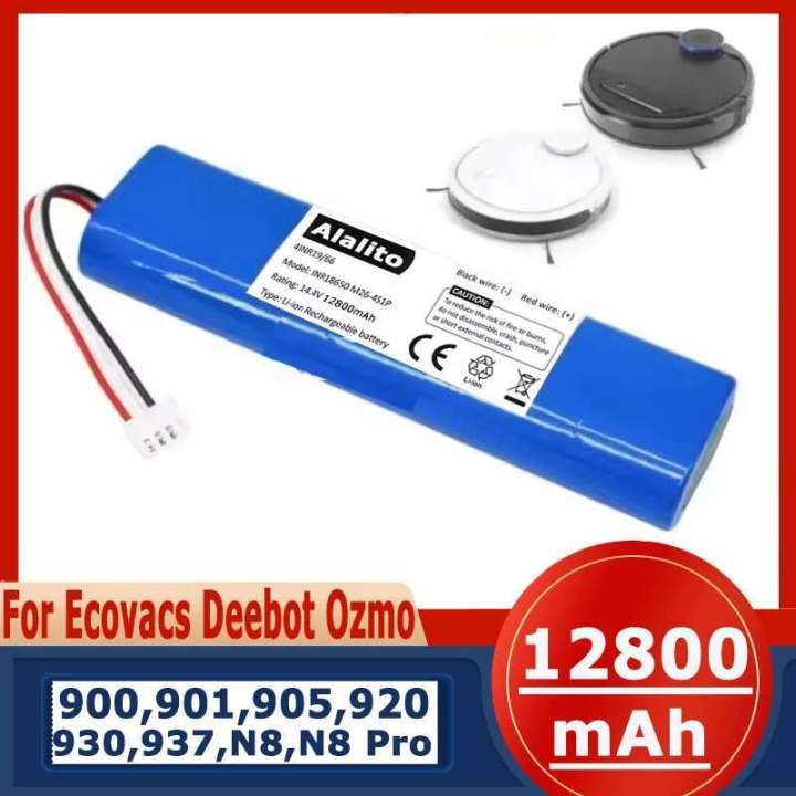 Elaso Replacement Battery For Ecovacs Deebot N8, N8+, Pro Plus – S11-LI-144-2600-1402507
