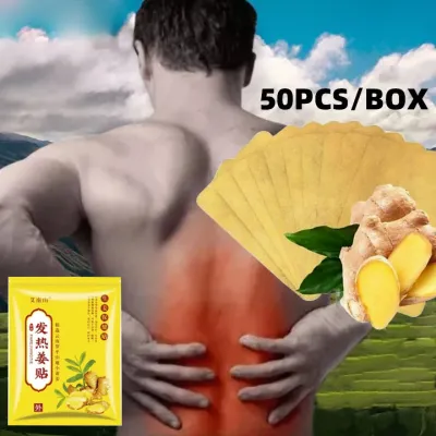 Miếng Dán Xương Khớp Giảm Đau Gừng Dược/ Giảm Đau Giúp Đầu Đau Vai Gáy Căng Cơ Đau Dây Thần Kinh Thoát Vị Đĩa Điệm - Pain Relief Patch 100 pieces