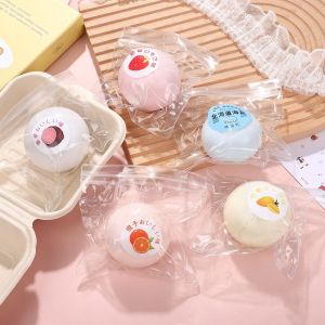 FGJEB Simulation Mochi Squishy Snow Skin Finger Relax Sensory Fidget Ball Creative Fruit Series Slow Rebound Toy Kids Adults