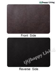 [SG In-Stock]Leather Placemat/ Waterproof placemats for dining table Kitchen /PU Table mat Non-Slip Heat Resistant hotel