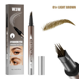 Dual-Effect Quick-Result Waterproof Eyebrow Pencil Waterproof Long-lasting Color That Resists Smudging Natural Wild Eyebrow
