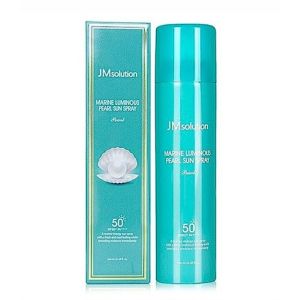 Kem chống nắng dạng xịt JM - JMsolution Glow Luminous Flower & Marine Luminous Pearl Sun Spray SPF50+ PA++++