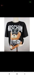 Kaos Pria Wanita Over Size Couple Kaos Jumbo Kaos Moschino Wanita Pria