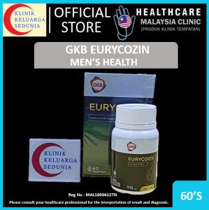 GKB Eurycozin for Mens Health (60 Capsules) GKBECZ 优优菌素 东革阿里人参 男性健康 Kesihatan Lelaki Tongkat Ali Ginseng GKBIO