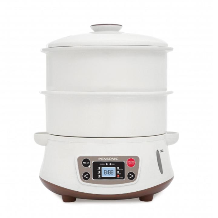 Pensonic Food Steamer 1.5L 2Layers Tray (3Lx2) Capacity PSM1604 Lazada