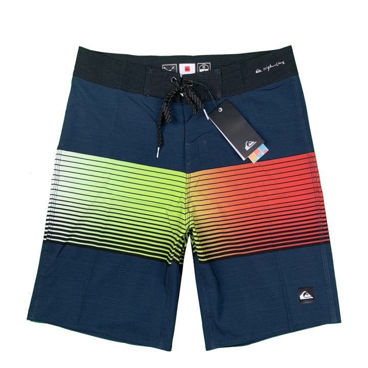 Quicksilver waterproof elasticity MEN'S Surf pants BOARDSHORTS Surfing  beach shorts Ready stock