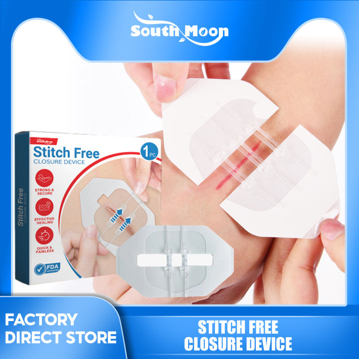 Closure Patch 【Hot Sale】South Moon Stitch Free Closure Waterproof Adhesive Band Aid ...