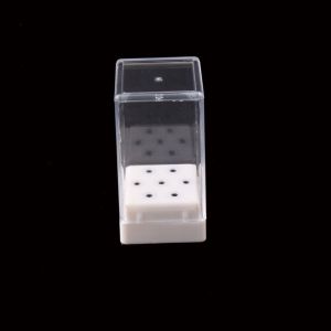Hộp đựng đầu mài móng không kèm đầu mài MÀU NGẪU NHIÊN (Hộp) để đầu mài nail