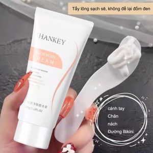 Kem Tẩy Lông HANKEY 60g Cho Nách Tay Chân Bikini Kem Wax Lông Nách Nhanh Không Đau Dễ Sử Dụng