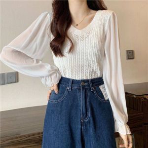 LEONNA - DELISA BLOUSE KNIT WANITA KOREAN STYLE  OOTD KEKINIAN