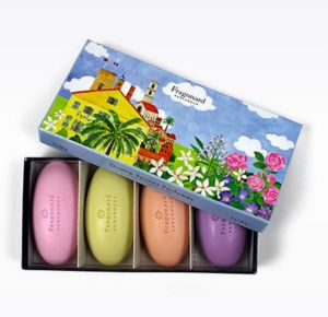 Fragonard Riviera 4 in 1 French Marseille Soap Set by Senteurs de Provence since 2004
