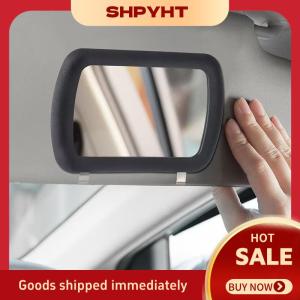 SHPYHT Xe Sun Visor mỹ phẩm gương xách tay tự động nội thất make up gương Sun-Shading mỹ phẩm gương xe Sun Visor trang trí gương