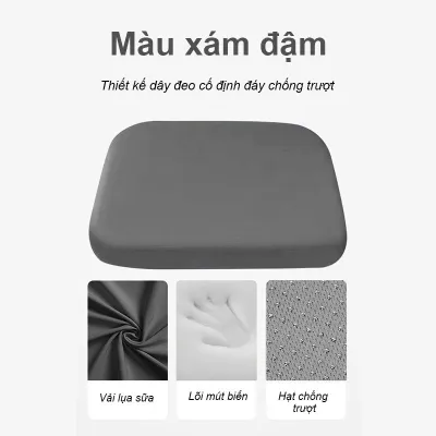 CuddleCove Đệm Lót Ghế Nệm Gối Ngồi Bệt Tựa Lưng Văn Phòng Dày Dặn Vải Thoáng Khí Siêu êm Cao Cấp