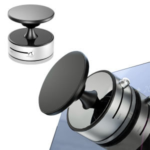 【New Arrival】 Double Side Magnetic Vacuum Car Mount Phone Holder Vacuum Adsorption Car Phone Mount Car Mobile Phone Holder for Magsafe